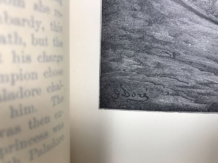 Antique 1896 Large Leatherbound Book Character Sketches Of Romance Fiction And The Drama Volume VII With Illustrations From Snow White And The Sleeping Beauty - See Photos [Photo 19]