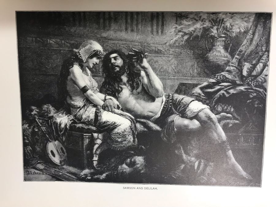 Antique 1896 Large Leatherbound Book Character Sketches Of Romance Fiction And The Drama Volume VII With Illustrations From Snow White And The Sleeping Beauty - See Photos [Photo 16]