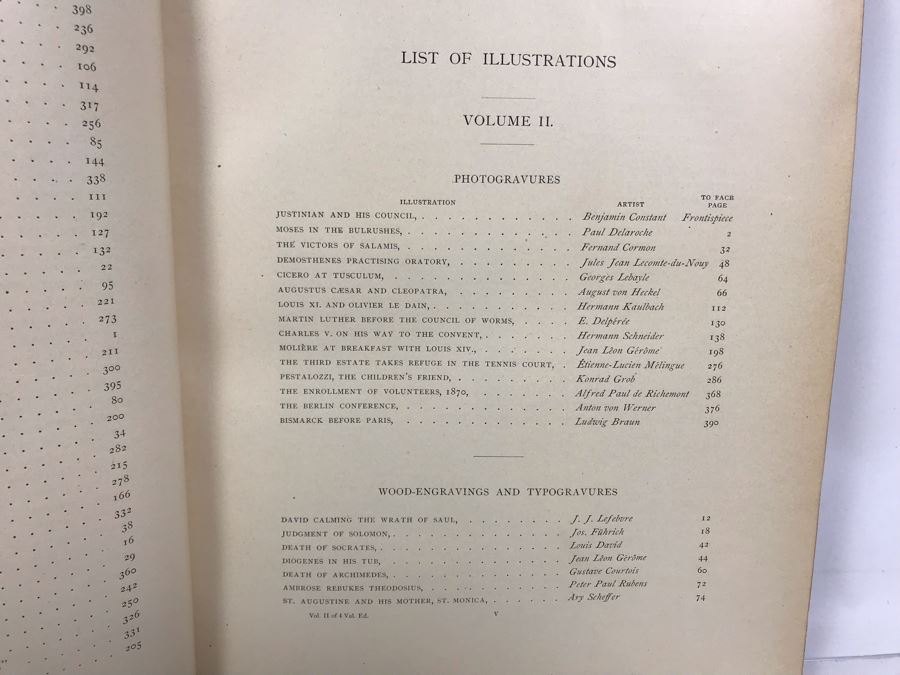 Antique 1894 Large Leatherbound Book Great Men And Famous Women Statesmen And Sages Volume II With Illustrations Featuring Abraham Lincoln Selmar Hess Publisher [Photo 11]