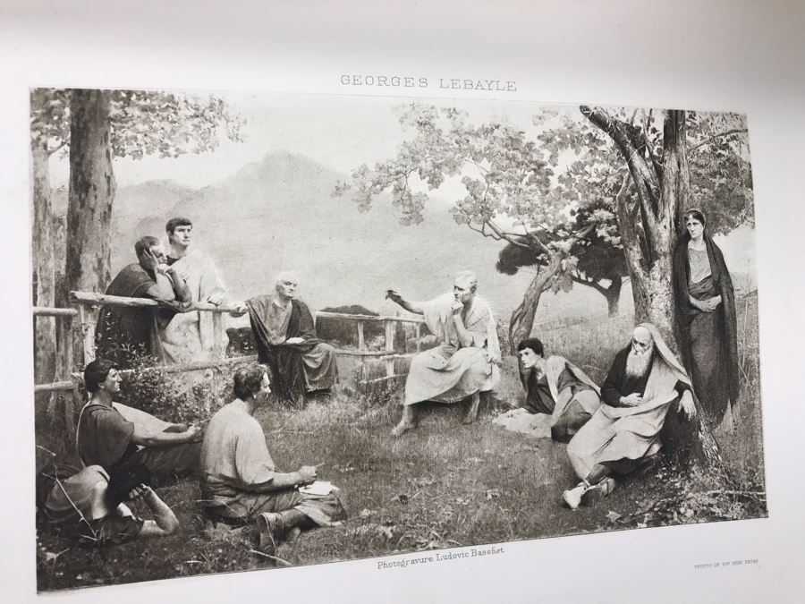 Antique 1894 Large Leatherbound Book Great Men And Famous Women Statesmen And Sages Volume II With Illustrations Featuring Abraham Lincoln Selmar Hess Publisher [Photo 29]