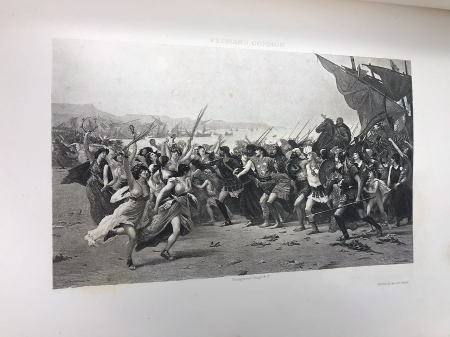 Antique 1894 Large Leatherbound Book Great Men And Famous Women Statesmen And Sages Volume II With Illustrations Featuring Abraham Lincoln Selmar Hess Publisher [Photo 31]