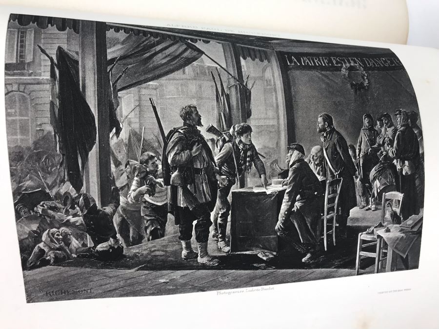 Antique 1894 Large Leatherbound Book Great Men And Famous Women Statesmen And Sages Volume II With Illustrations Featuring Abraham Lincoln Selmar Hess Publisher [Photo 23]