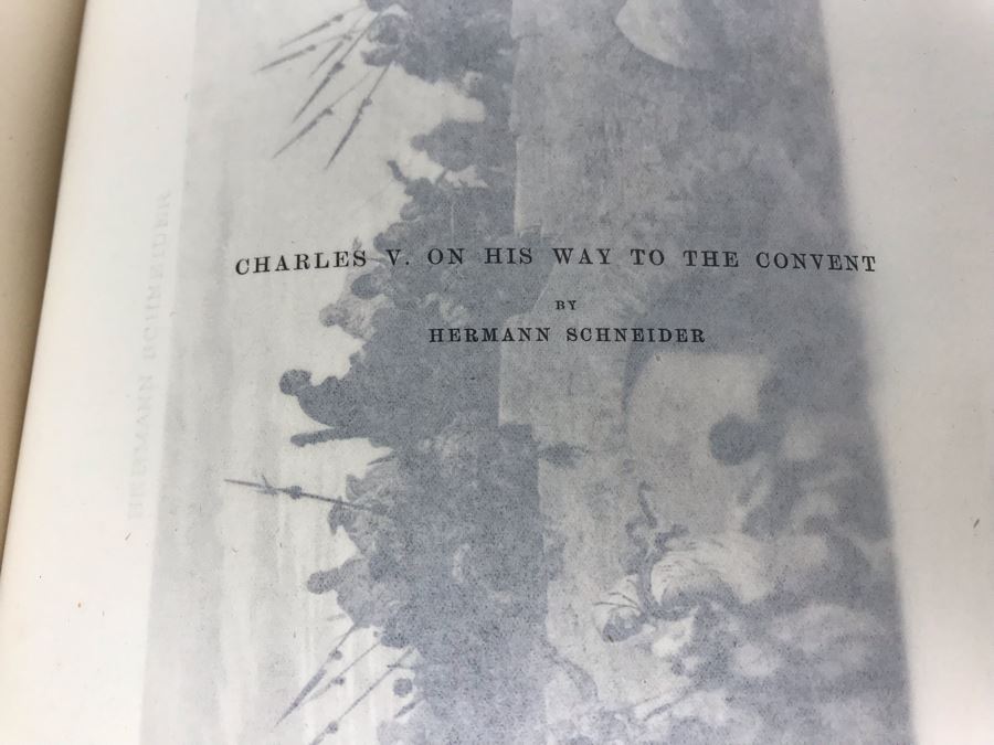 Antique 1894 Large Leatherbound Book Great Men And Famous Women Statesmen And Sages Volume II With Illustrations Featuring Abraham Lincoln Selmar Hess Publisher [Photo 24]
