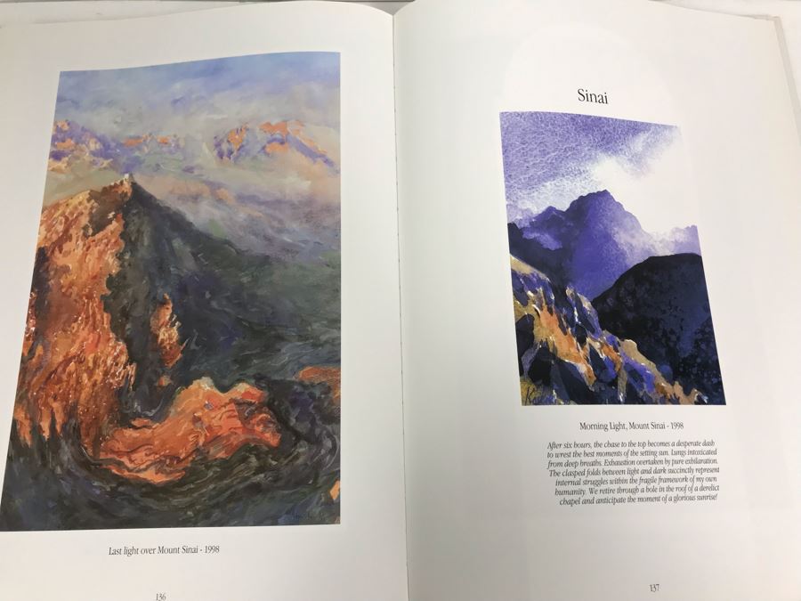 Signed Limited Edition Book Kosinski Journey In Watercolours Paintings Produced In Jerusalem Fine Art Publications Limited [Photo 10]