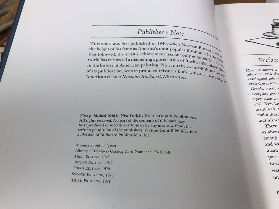 Collection Of (5) Norman Rockwell Trays, (3) Collectible Plates And (1) Norman Rockwell Illustrator Book [Photo 18]