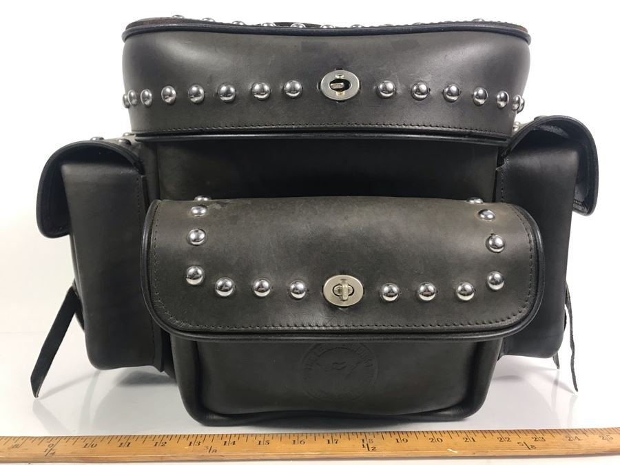 The Leatherworks Stockton, CA Leather Motorcycle Bag [Photo 2]