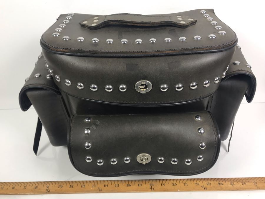 The Leatherworks Stockton, CA Leather Motorcycle Bag [Photo 3]