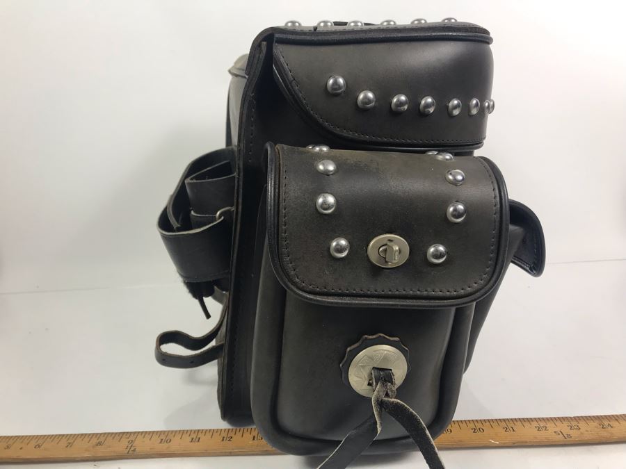 The Leatherworks Stockton, CA Leather Motorcycle Bag [Photo 9]