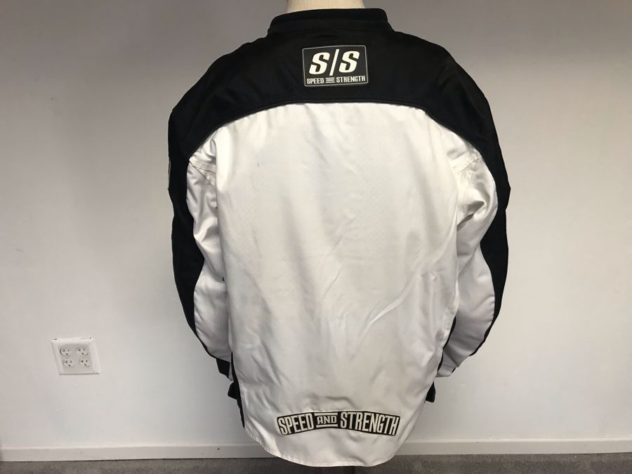 Mens Speed And Strength Motorcyle Riding Jacket Size L [Photo 5]