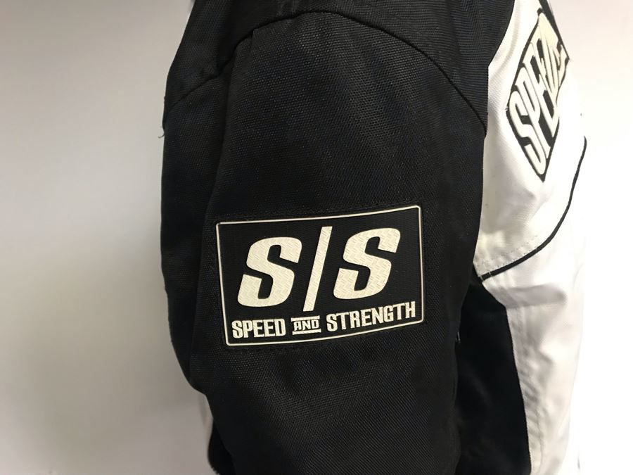 Mens Speed And Strength Motorcyle Riding Jacket Size L [Photo 4]