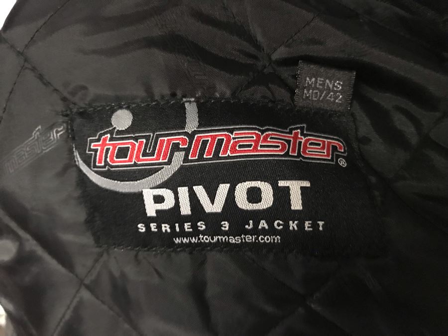 Mens Tourmaster Set: Motorcycle Riding Jacket With Lining And Pants Jacket Size MD/42 Pants Size 32-34 MSRP $400 [Photo 6]