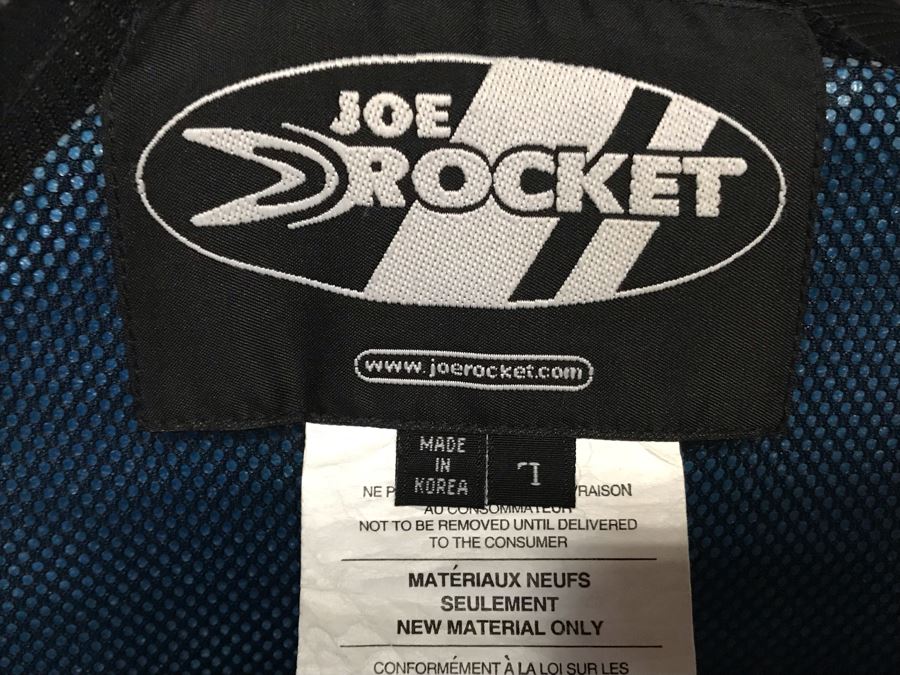 Mens Joe Rocket Motorcycle Riding Jacket Size L [Photo 10]