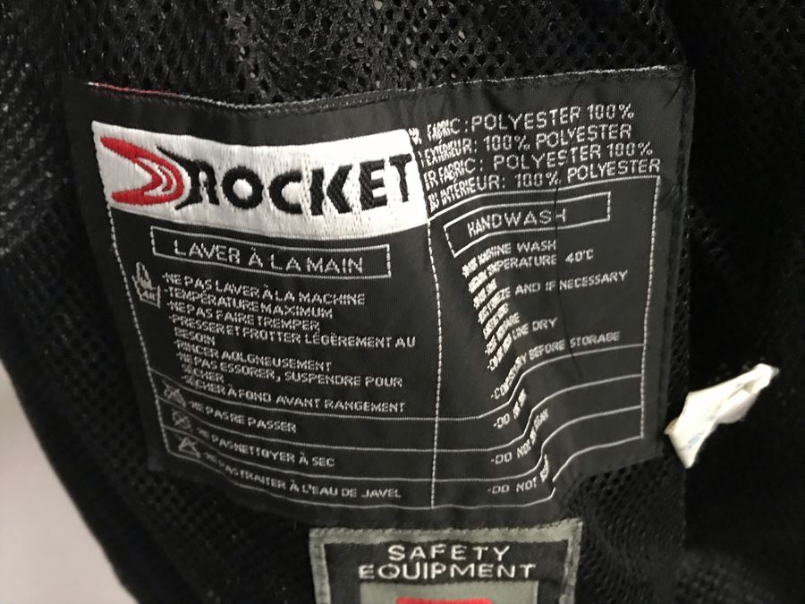 Mens Joe Rocket Motorcycle Riding Jacket Size L [Photo 11]