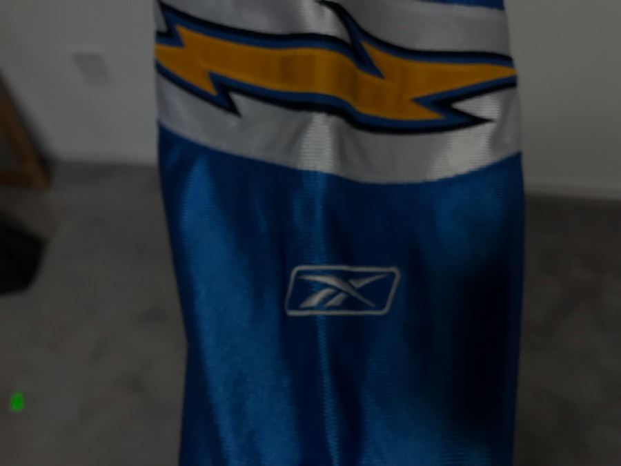 Mens Authentic Reebok San Diego Chargers Philip Rivers Football Jersey Size 54 [Photo 6]