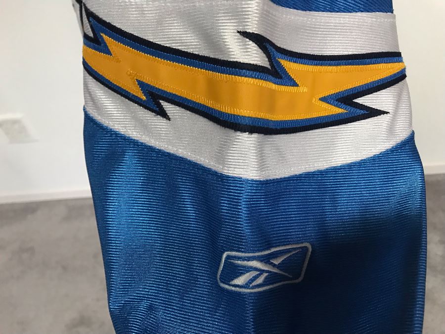 Mens Authentic Reebok San Diego Chargers Philip Rivers Football Jersey Size 54 [Photo 7]