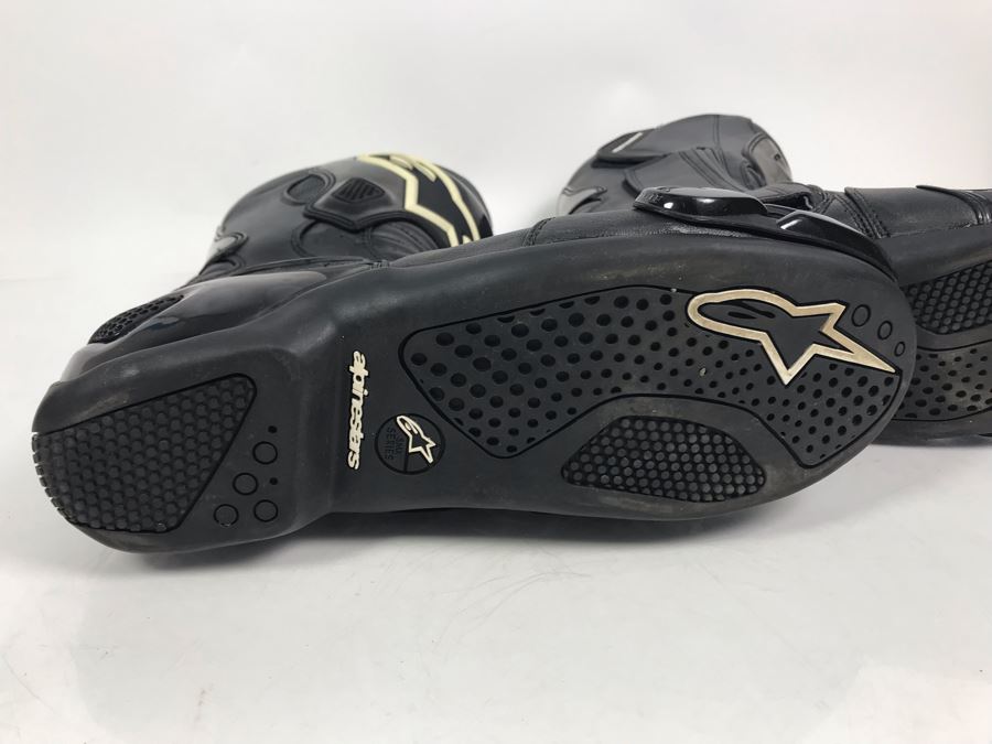 Mens Alpinestars Motorcycle Riding Boots Size 11.5 S-MX 5 Vented [Photo 7]