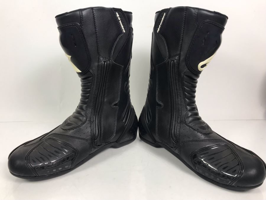 Mens Alpinestars Motorcycle Riding Boots Size 11.5 S-MX 5 Vented [Photo 5]