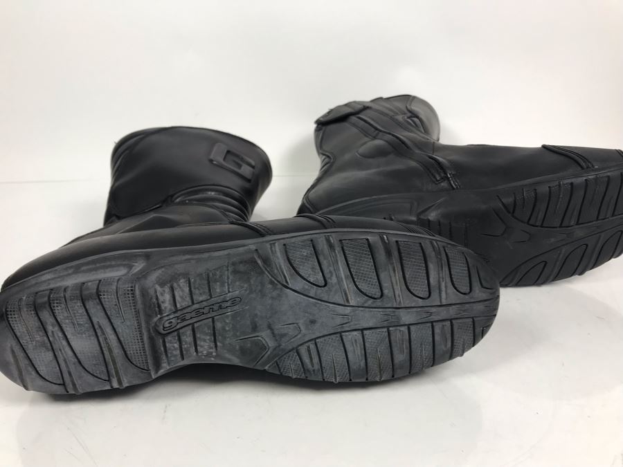 Mens Gaerne Motorcycle Riding Boots Size 11 Waterproof Made In Italy [Photo 8]