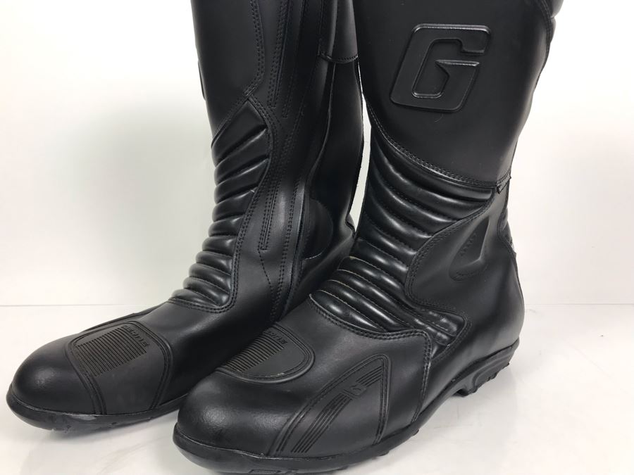 Mens Gaerne Motorcycle Riding Boots Size 11 Waterproof Made In Italy