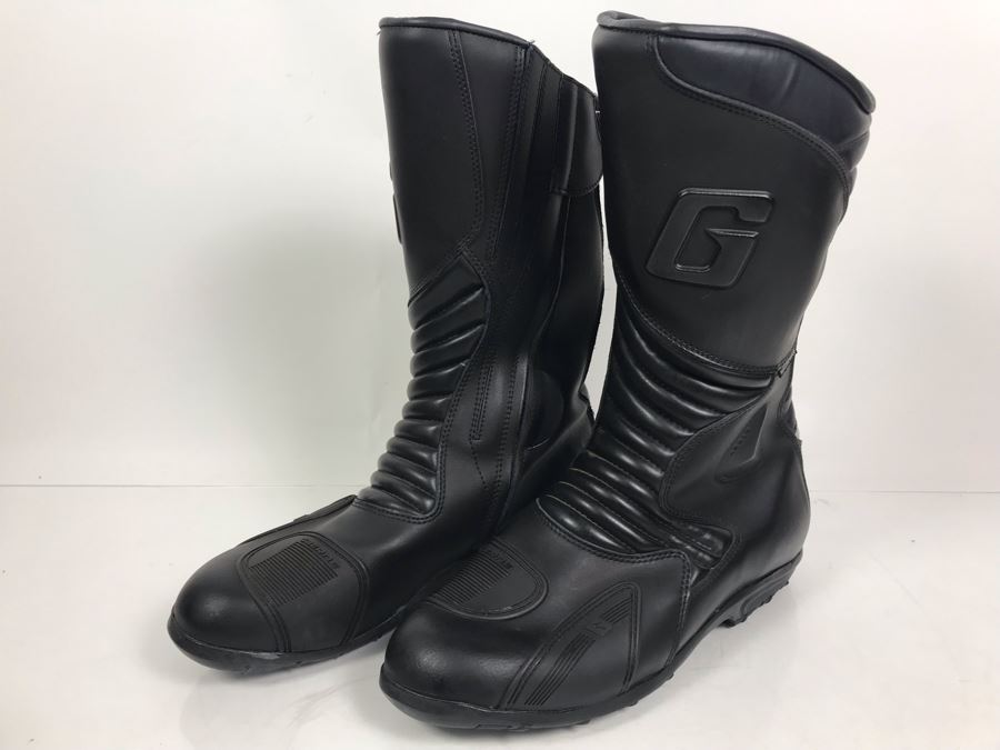 Mens Gaerne Motorcycle Riding Boots Size 11 Waterproof Made In Italy [Photo 1]