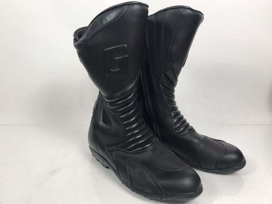 Mens Gaerne Motorcycle Riding Boots Size 11 Waterproof Made In Italy [Photo 5]