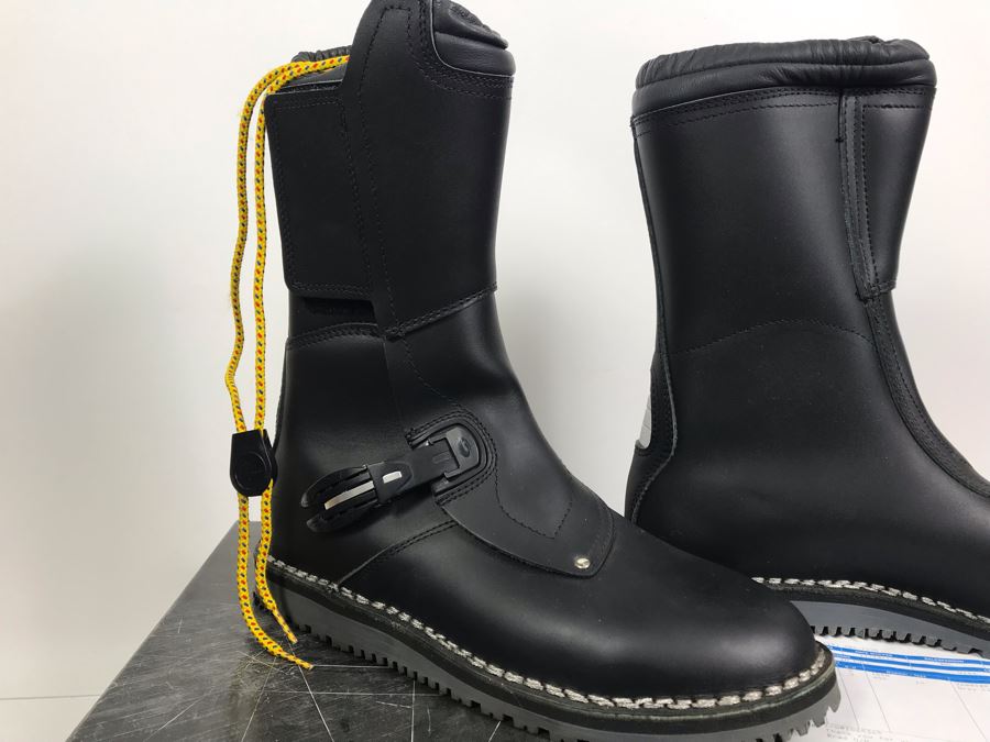 New Mens Aerostich Combat Lite Motorcycle Riding Boots Size 45 [Photo 4]