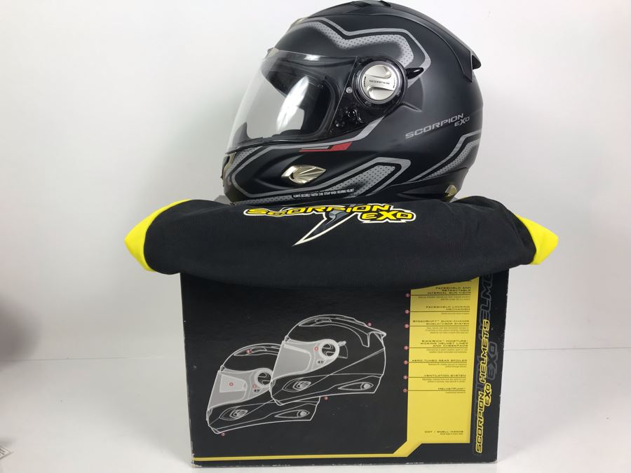 Scorpion Exo-1000 Apollo Motorcyle Helmet With Box Size M [Photo 1]