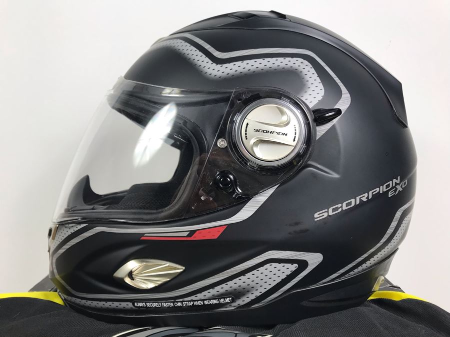 Scorpion Exo-1000 Apollo Motorcyle Helmet With Box Size M [Photo 3]