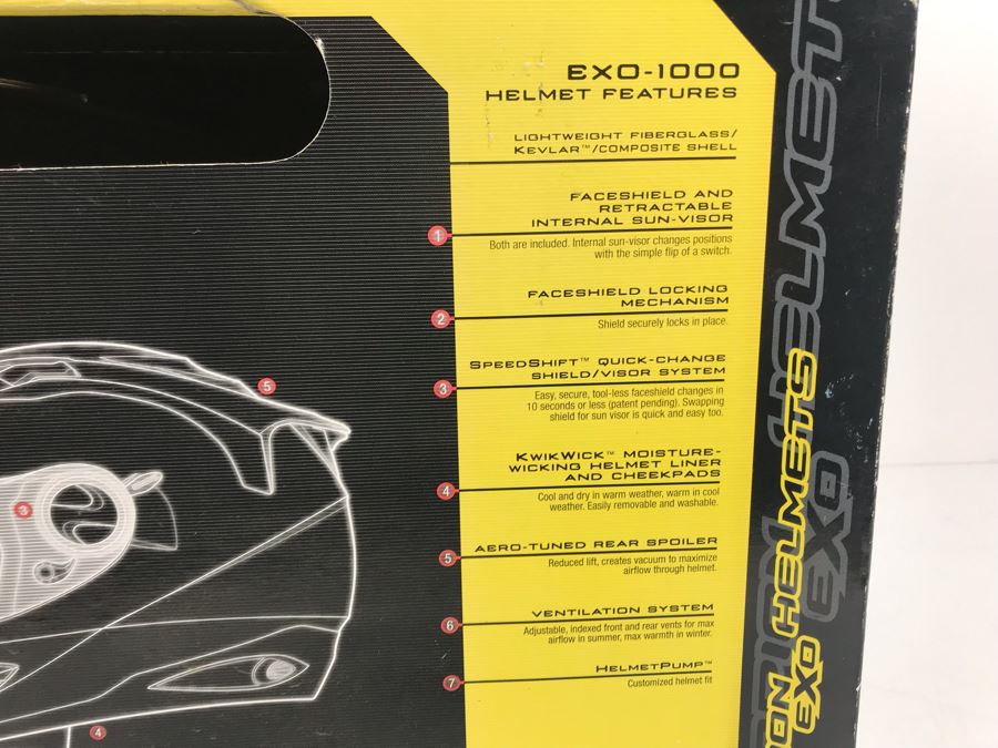 Scorpion Exo-1000 Apollo Motorcyle Helmet With Box Size M [Photo 11]