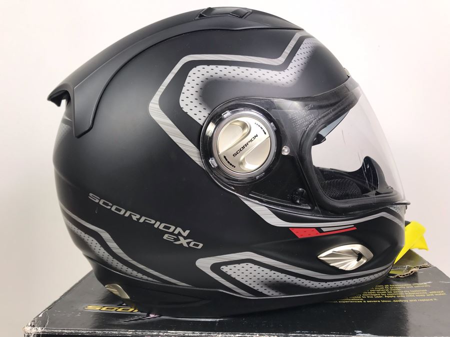 Scorpion Exo-1000 Apollo Motorcyle Helmet With Box Size M [Photo 5]