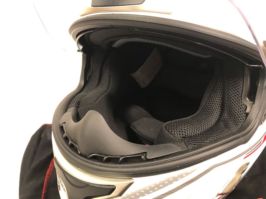 Scorpion Exo Motorcycle Helmet Size M Never Worn With Dust Jacket Estimate $375 [Photo 8]