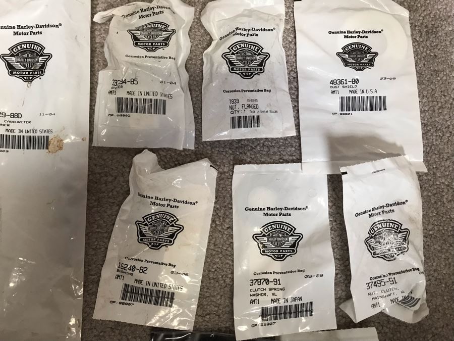 Large Lot Of Genuine Harley-Davidson Motorcycle Parts - See Photos [Photo 17]