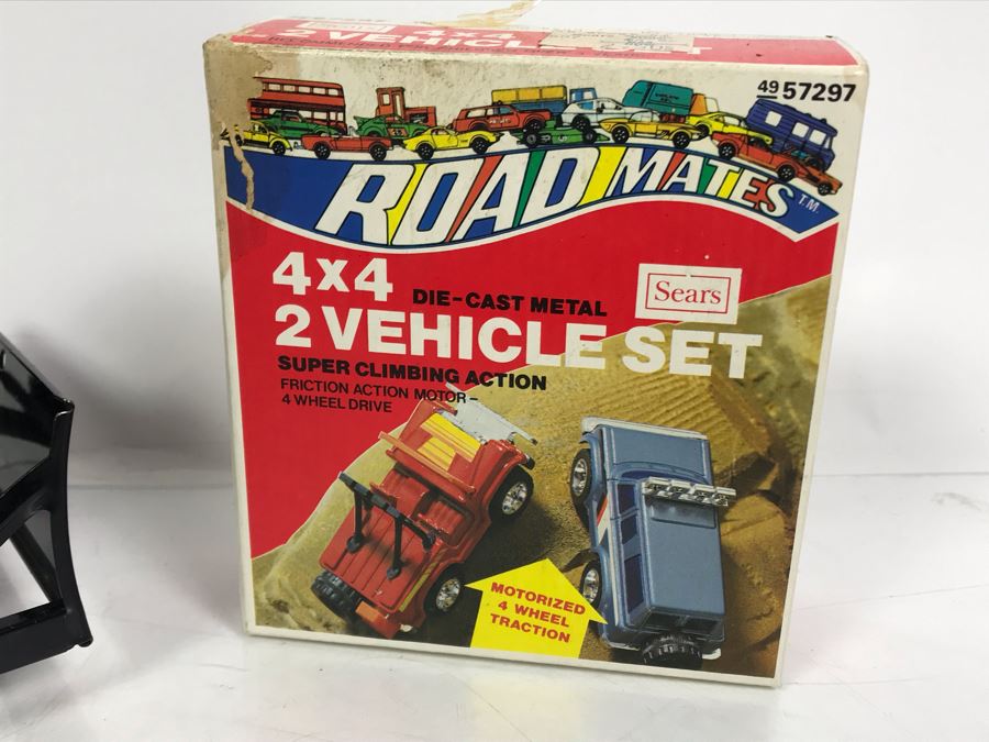 Vintage Hot Rod Snake II Chevy Corvette (Not Working - For Display), Vintage Tonka Bulldozer And New Old Stock SEARS 4X4 2 Vehicle Die-Cast Metal Set [Photo 13]