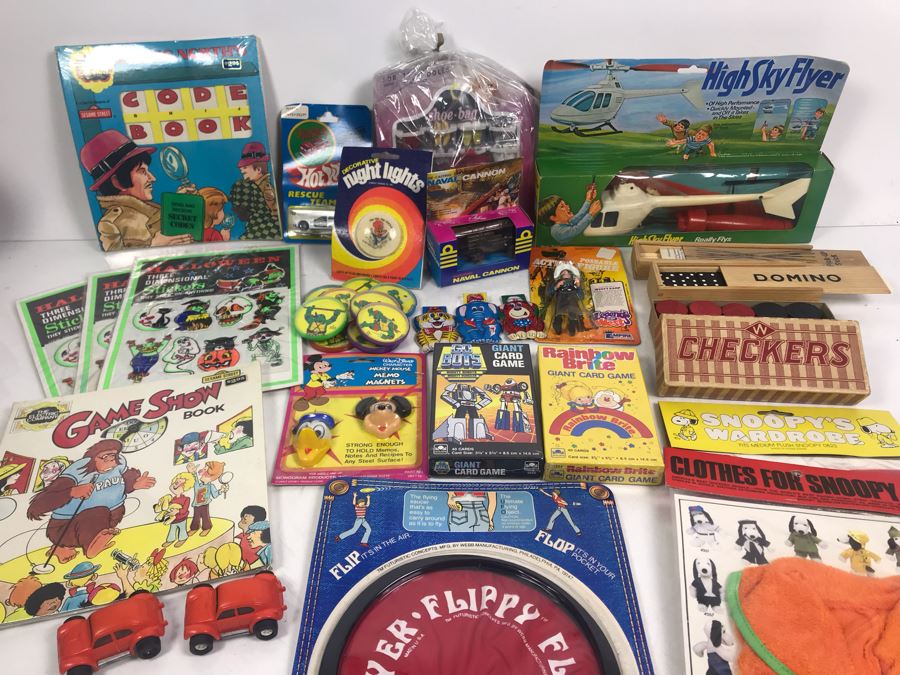 Large Vintage Game Toy Book Lot - Mostly New Old Stock - See Photos [Photo 2]