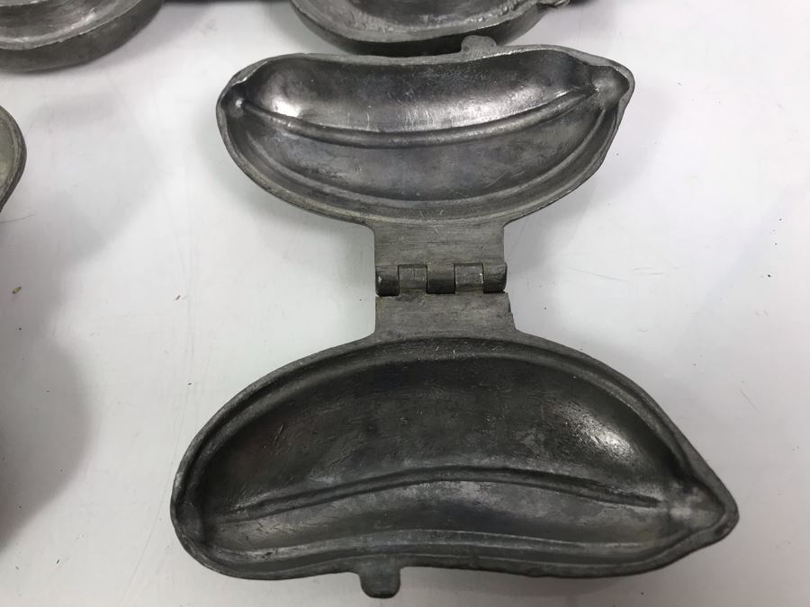 Collection Of (9) Vintage Pewter Ice Cream Molds [Photo 7]