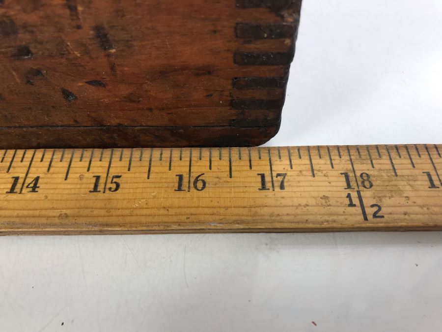 Vintage Wooden Potato Mashers And Vintage Tongue And Groove Box 17'W X 6'D X 9'H [Photo 7]