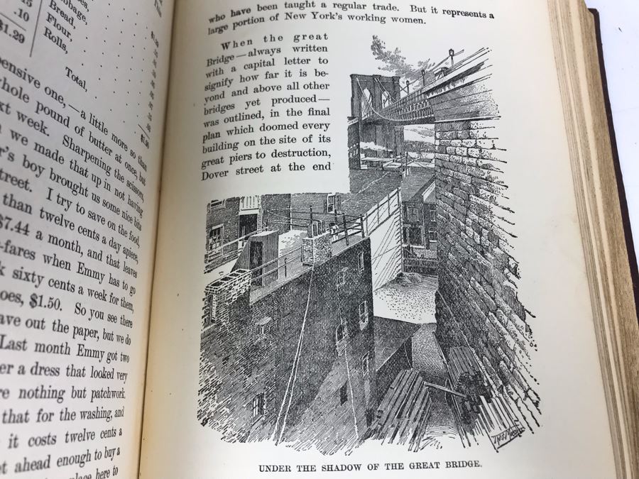 Antique 1895 Book Darkness And Daylight; Lights And Shadows Of New York Life A Pictorial Record Of Personal Experiences By Day And Night In The Great Metropolis Superbly Illustrated [Photo 13]