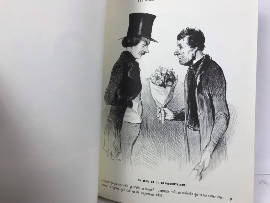 1982 French Book Daumier Les Gens Du Spectacle [Photo 17]