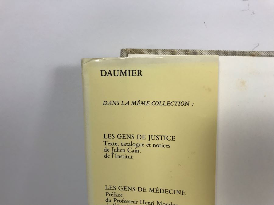 1982 French Book Daumier Les Gens Du Spectacle [Photo 5]