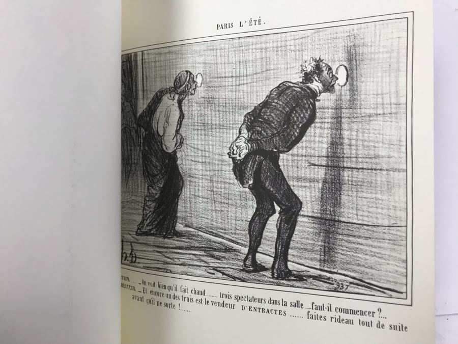 1982 French Book Daumier Les Gens Du Spectacle [Photo 16]