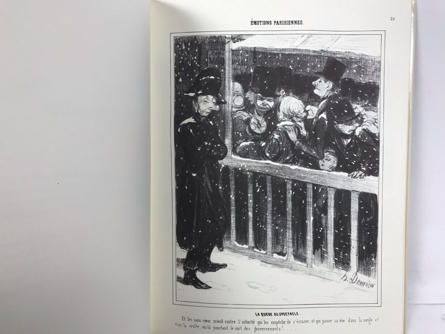 1982 French Book Daumier Les Gens Du Spectacle [Photo 13]