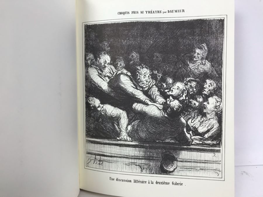 1982 French Book Daumier Les Gens Du Spectacle [Photo 18]