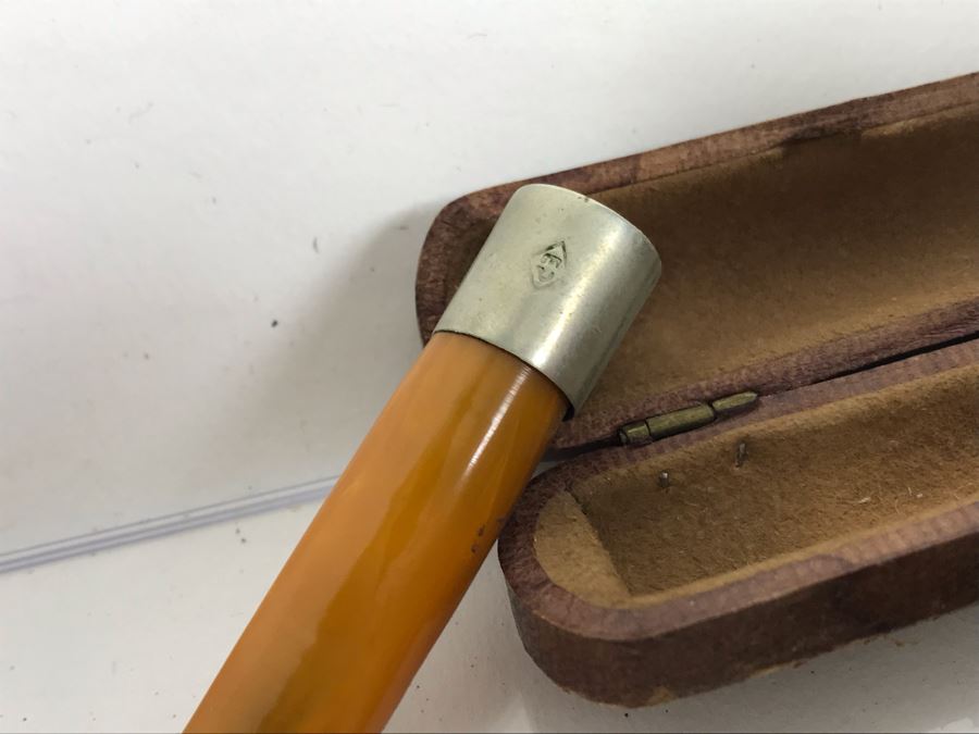 Vintage Zippo Lighter, Marlboro Brass No 6 Lighter, (3) Vintage Smoking Pipe Bits Mouthpieces With Cases And (2) Czechoslovakia Pipe Tools [Photo 10]