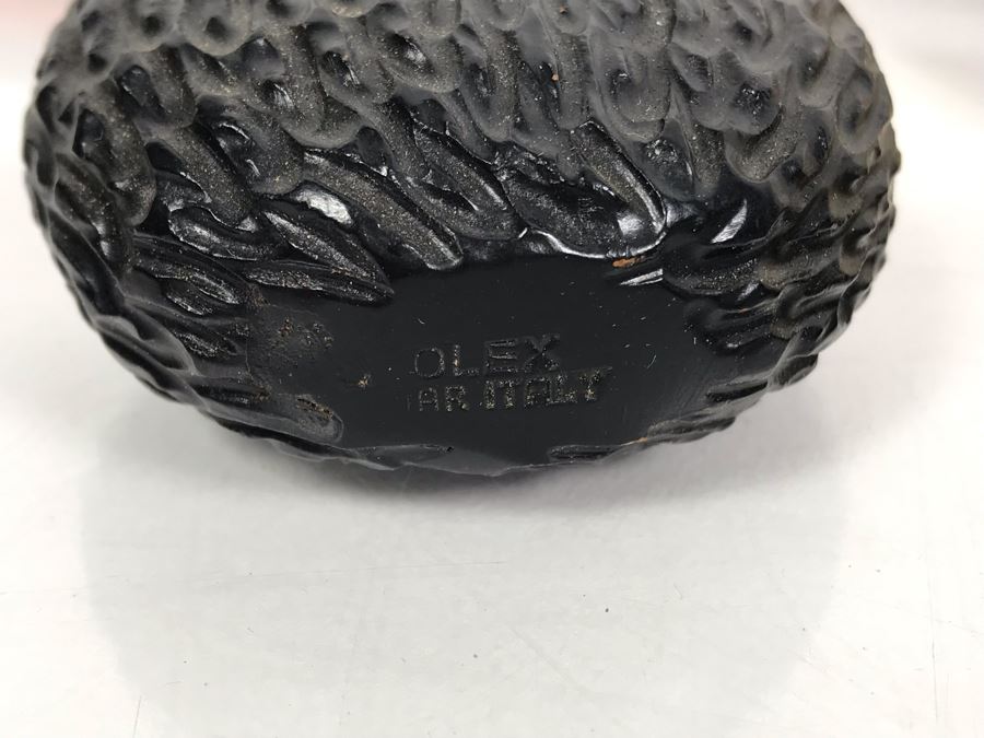 Pair Of Vintage Meerschaum Smoking Pipes With Cases, Black Italian Pipe And Vintage Smoking Bit Case [Photo 7]