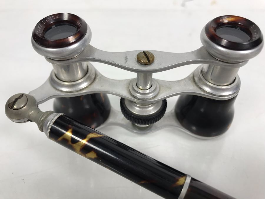 Vintage Folding Monte Carlo L. Ulrich Opera Glasses [Photo 2]