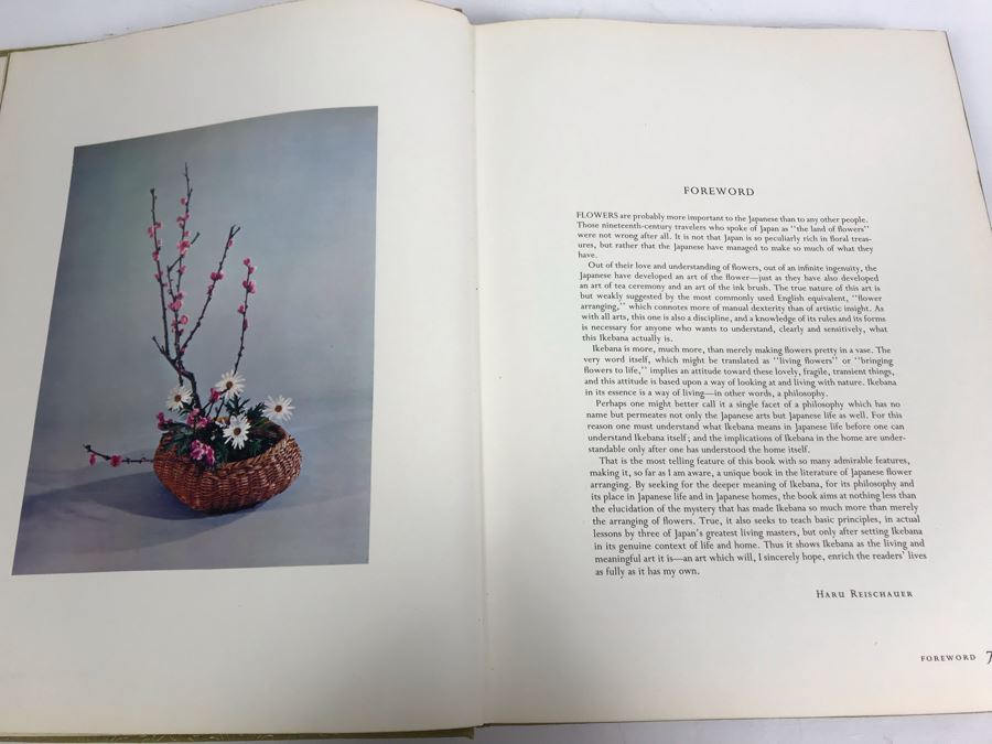 The Masters' Book Of Ikebana: Background And Principles Of Japanese Flower Arrangement First Edition 1966 Printed In Japan [Photo 11]