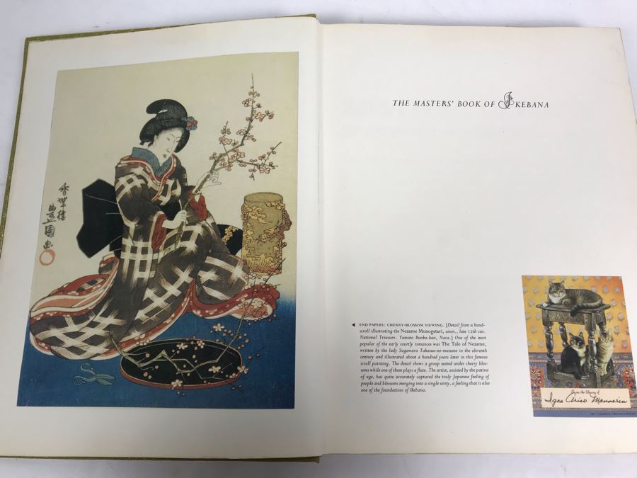The Masters' Book Of Ikebana: Background And Principles Of Japanese Flower Arrangement First Edition 1966 Printed In Japan [Photo 2]
