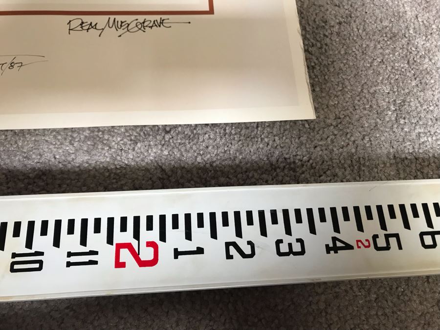 Hand Illustrated And Hand Signed By Real Musgrave The Texas Renaissance Festival Twelfth Annual Poster [Photo 7]