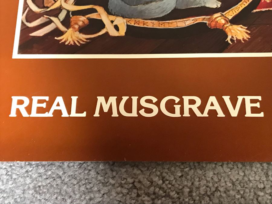 Hand Illustrated And Hand Signed By Real Musgrave The Pendragon Gallery Annapolis, Maryland Real Musgrave 'The Wizard's Studio' Posters [Photo 8]