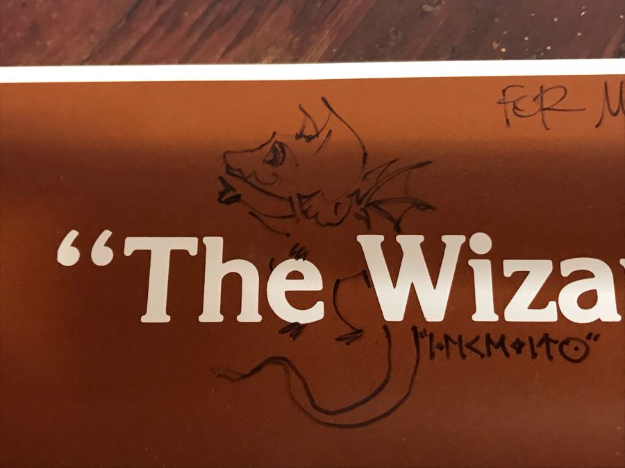 Hand Illustrated And Hand Signed By Real Musgrave The Pendragon Gallery Annapolis, Maryland Real Musgrave 'The Wizard's Studio' Posters [Photo 7]